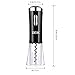 Wine Opener, Electric Wine Opener, DEIK Rechargeable Electric Corkscrew, Cordless Wine Bottle Opener with Removable Foil Cutter, Black