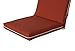 BOSSIMA Indoor Outdoor High Back Chair Cushions Replacement Patio Chair Seat Cushions Set of 2 Brick Red