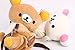Dr.Luck Rilakkuma Relax Bear Doll Cute Mini Backpack Bag Inclined Shoulder Bag