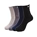 QIAN SOU Mens Socks High Grade Casual Crew Socks Cotton Socks for Men Workout Socks for Men 5 pack