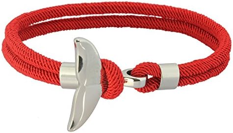 Hawaiian Jewelry Bracelet by Austaras - Whale Tail of Hawaiian Orca Nautical Clasp