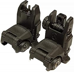 Mbus 2nd Generation-(Black) Flip Sight Group Front