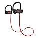 Bluetooth Headphones, Wireless Earbuds Bluetooth 4.1 with Microphone Sport Stereo Headset, Premium Sound with Bass, Noise Cancelling, for Gym Running Workout -Blackthumb 1