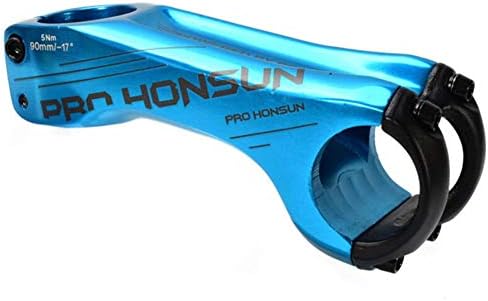 Keptfeet Handle Stem of Cross-country Mountain Bicycle Positive and Negative 17 Degrees Bicycle 90mm Handle Stem Angle Riser