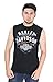 Harley-Davidson Mens Mischief Starter Trademark B&S Black Sleeveless Muscle T-Shirt (X-Large)