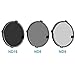 Neewer Neutral Density Filter Set, Includes: Filter ND4+ Filter ND8 + Filter ND16 + Filter Pouch, Compatible with Yuneec Typhoon 4K and Typhoon H