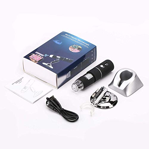 Wireless Digital Microscope USB Microscope Camera 50X to 1000X 8 LED