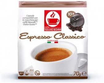 100 Dolce Gusto Capsules Espresso compatible (Espresso Classico)