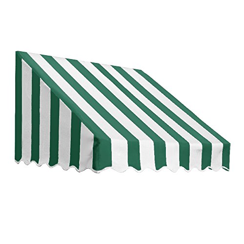 Beauty-Mark CF33-20FW 20' San Francisco Window/Entry Awning, One Size, Forest/White