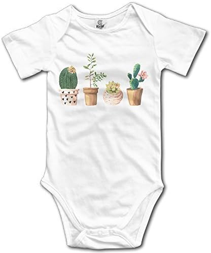Newborn Boys Girls Popular Cactus Watercolor Cute Baby Onesie Bodysuits