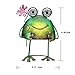 Solar Animal Lights, Metal Garden Art Frog Statue for Patio Garden Lawn Yard Flowerbed Decor