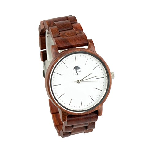 analog wooden watch