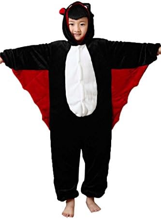 Cosplay Halloween Unisex Childrens' Costume Cute Party Animal Pajamas One-Piece Bat M