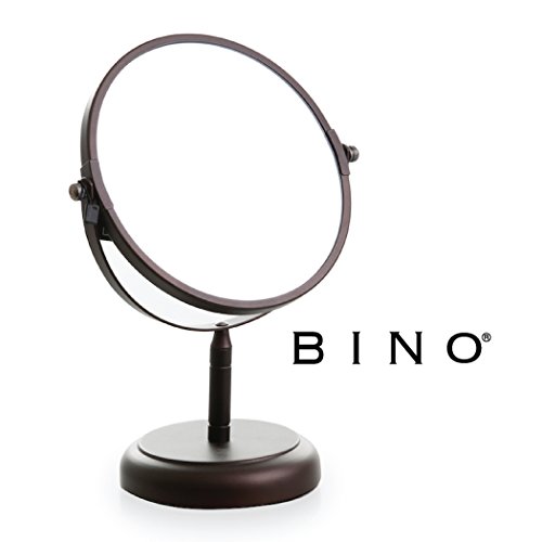 BINO 'The Classic' 6.5Inch DoubleSided Mirror with 3x Magnification, Bronze LAVORIST