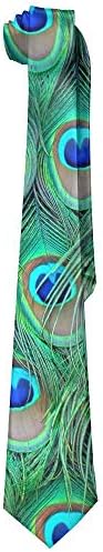 Mens Adorable Green Peacock Necktie Tie Silk Necktie Neck Ties Elegant Neckties