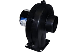 Jabsco 34744-0000 3 inch Blower, 100 CFM, Flangemount, 115 Volt AC