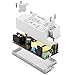 COOLWEST 24W 12V Power Supply Driver Transformer for LED Flexible Strip Light and G4, MR11, MR16 Light Bulbs 2A