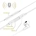 OfsPower OPS-1010B Bluetooth Earbuds, XS Earphones with Mic, Stereo Headphones Noise Isolating Headset - Compatible with iphonee 7 8 10 XR XS Max Earbud, Support iOS System, White