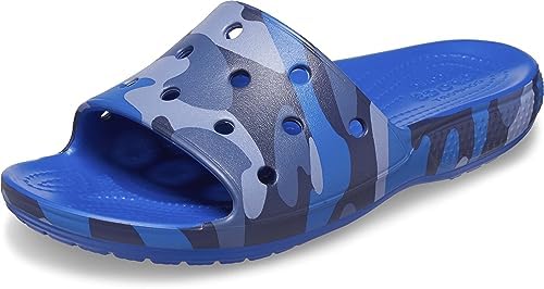 Croc Slides - ‘Blue Camouflage’ SZ: (Men(8) CROCS Classic Slide BLUE CAMO (Men main image 2
