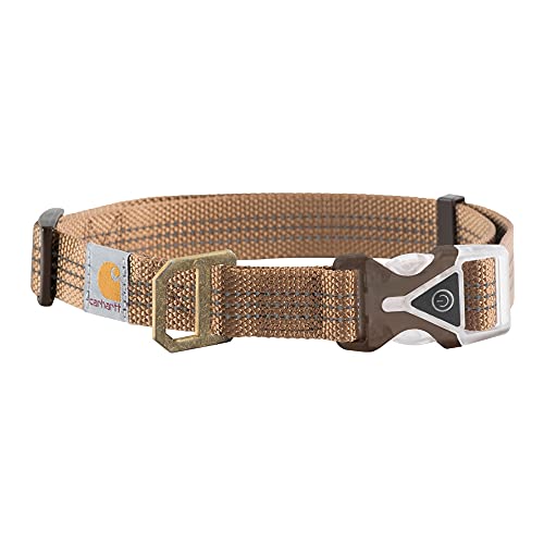 Carhartt Dog Collar, Fully Adjustable bing Collars for Dogs, Reflective Stitching for