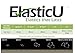 Hair Elastics - STRONG - REUSEABLE Clear Premium- 40mm Wide, 2 Packs of 16 Total of 32 Rubbers by ElasticU
