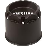 Method Race Wheels Center Cap, Push Through, Black