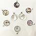Cabochons Tiles Clear Cameo