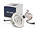 LEDQuant 3 Watt Dimmable Recessed LED Lighting Fixture with Driver, Recessed Downlight, Warm White