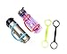 AoQing Water Bottle Carrier Grip for Running Walking Hiking, Bike, Gym, Jogging and Other Outdoor Activities, Fit Most Sports or Plastic Bottles. (Pack of 4)