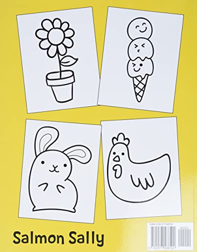 123 things BIG & JUMBO Coloring Book: 123 Coloring Pages!!, Easy, LARGE, GIANT Simple Picture Coloring Books for Toddlers, Kids Ages 2-4, Early Learning, Preschool and Kindergarten - Image 3
