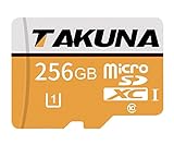 TAKUNA 256GB Micro SD SDXC Card High Speed Memory Card With SD Card Adapter