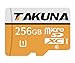 TAKUNA 256GB Micro SD SDXC Card High Speed Memory Card With SD Card Adapter