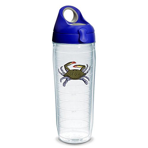 Tervis 1230828 Crab Blue Tumbler with Emblem and Blue with G