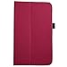 Fire 7 5th Generation Case,Mama Mouth PU Leather Folio 2-folding Stand Cover with Stylus Holder for 7