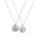 LUX ACCESSORIES Best Friends BFF to Infinity & Beyond Necklaces (2pc)