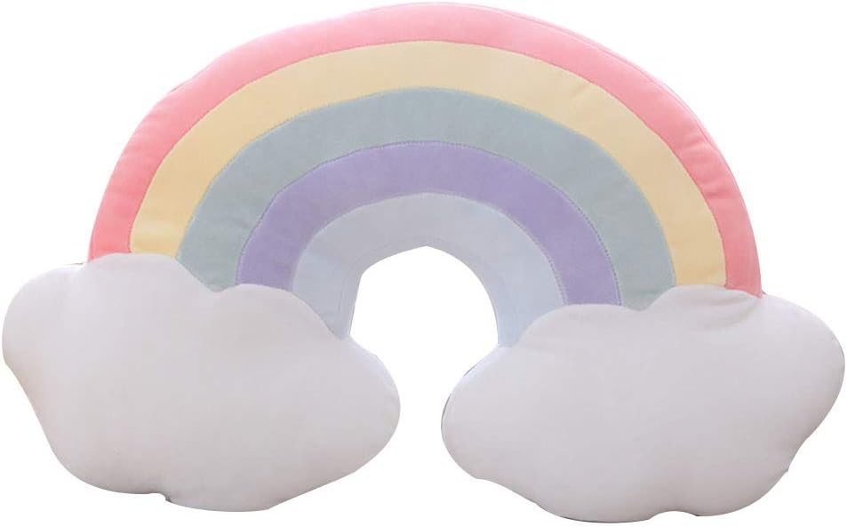 misslight Multi-Style Soft Moon Plush Pillow Cute Star Stuffed Toy Christmas Gift for Kids/Couples/Elder