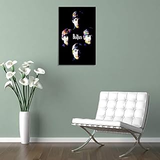 XYDQ Poster décoratif sur toile The Beatles pour salon, chambre à coucher 40 x 60 cm – Image 5