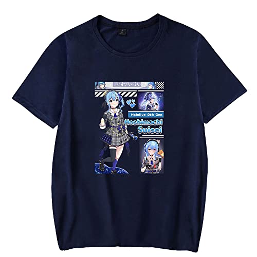 YUYEADZ Hoshimachi Suisei T-Shirt Women Men