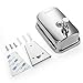 Wall Mount Soap Dispenser Peralng Bathroom or Kitchen Manual Liquid Soap Box Stainless Steel 17oz/500ml