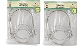 Loew-Cornell Mason Ball Jar Wire Handles (Handle-Ease), 2 - 3-Packs (Total 6)