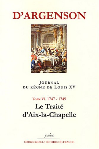 Journal du marquis d'Argenson