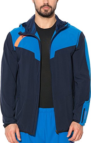 asics windbreaker mens running jacket