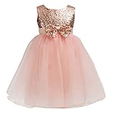 Merry Day Sequin Dresses Little Girls Flower Girl