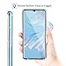 MoKo Compatible with Huawei P30 Case, Slim Anti-Scratch Hard PC Backplate + TPU Bumper Shock Absorption Hybrid Anti-Yellow Cellphone Cover Shell Fit with Huawei P30 - Crystal Clear