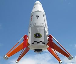 CHDENUO Semroc Flying Model Rocket Kit Mars Lander