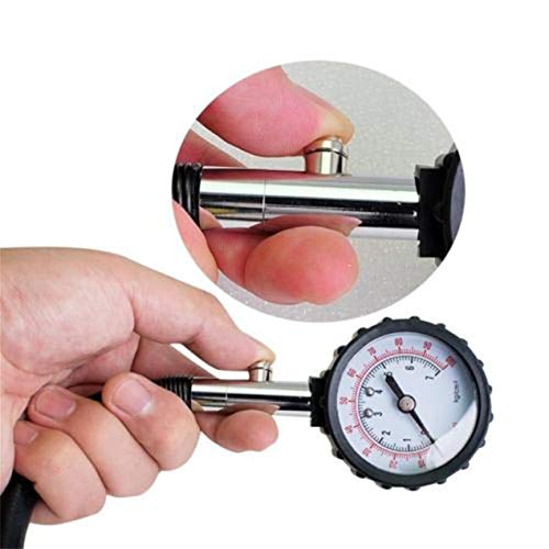 Meter Tire Pressure Gauge 0-100PSI Auto Car Bike Motor Tyre Air Pressure Gauge Meter Vehicle Tester Monitoring System Dial Meter