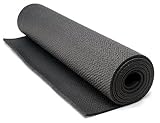 Hugger Mugger Pilates Power Yoga Mat (68-Inch, Charcoal)