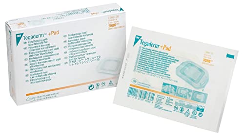 3M™ Tegaderm™ +Pad Film Dressing, 3586, 3 1/2