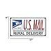 U.S. Mail Delivery Decal Sticker Sign. Rural Delivery Carrier Sticker USPS - 4