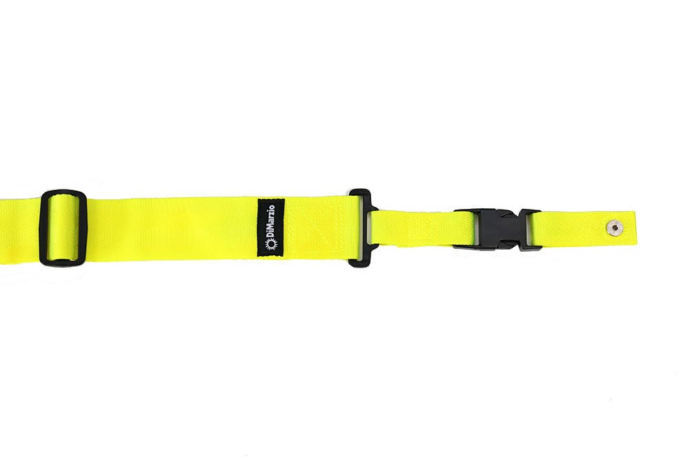 DiMarzio DD2200Y - Cliplock Guitar Strap - Yellow
